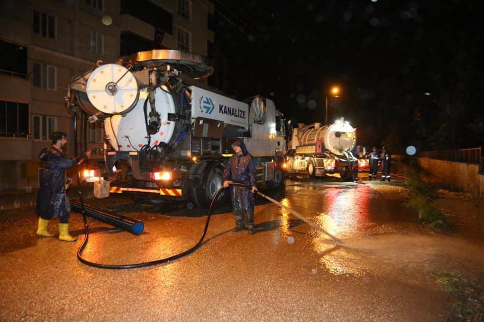 BÜYÜKŞEHİR FELAKETİ ÖNLEDİ